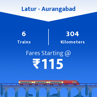 Latur To Aurangabad Trains